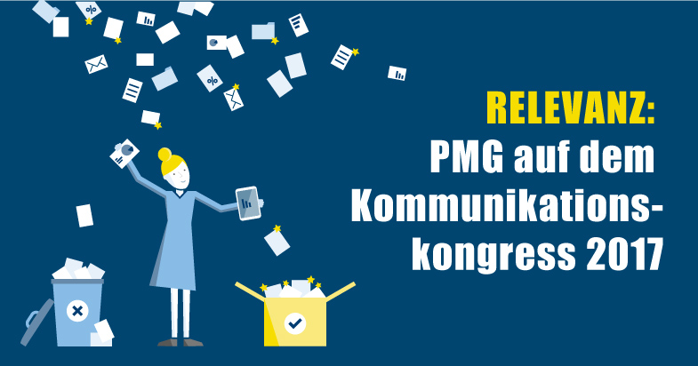 PMG auf dem Kommunikationskongress 2017 - Thema Relevanz