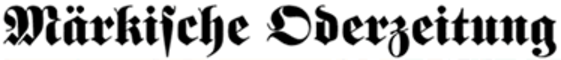 Märkische Oderzeitung Logo