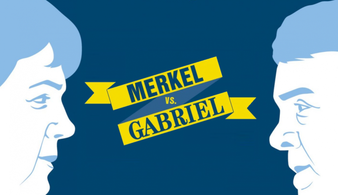 Merkel vs. Gabriel
