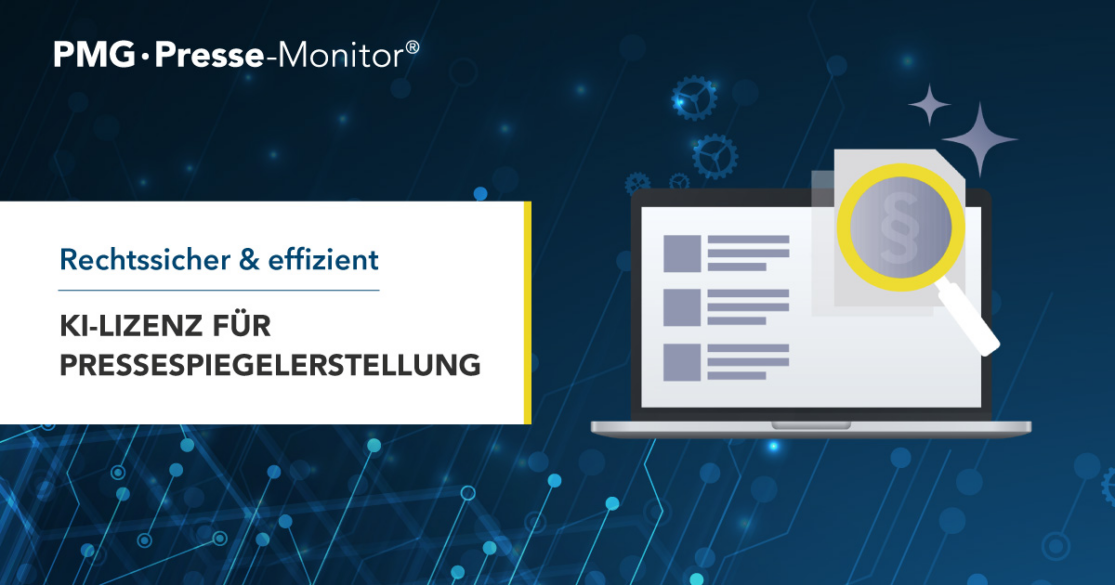 KI-Lizenz für Pressespiegelerstellung; Rechtssicher und effzient