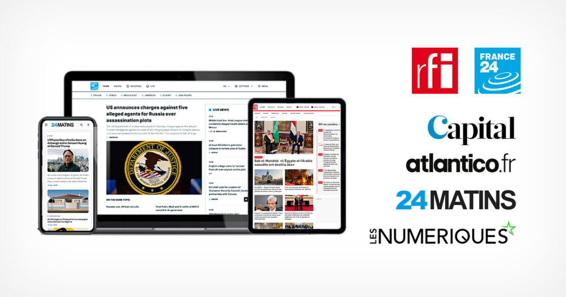 neue französische Medien im PMG MediaHub