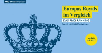 PMG Ranking: Europas Royals | Könige und Königinnen in den Medien - Juli 2017