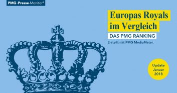 PMG Ranking: Europas Royals | Könige und Königinnen in den Medien - Januar 2018