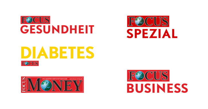 Kurz vorgestellt: Focus Sonderhefte Gesundheit, Diabetes, Spezial, Money, Business