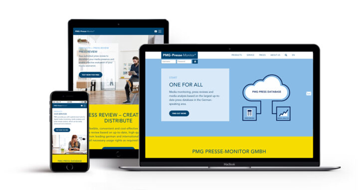 Englische Website ist online