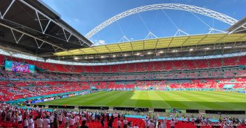 Eröffnung der Fußball-EM im Wembley-Stadion