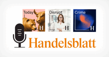 Logos der Handelsblatt-Podcasts