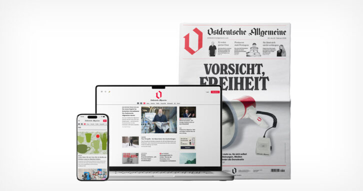 Logo der Ostdeutschen Allgemeinen Zeitung (OAZ)